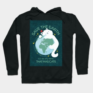 It's the Only Planet that Has Cats Hoodie